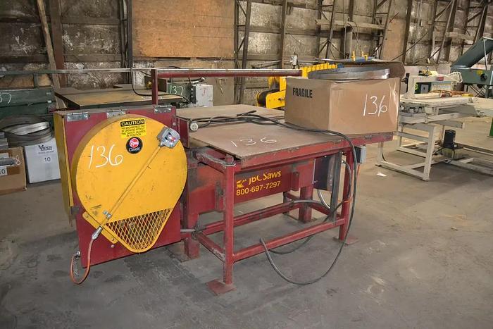 Used JBC Bandsaw Type Pallet Dismantler