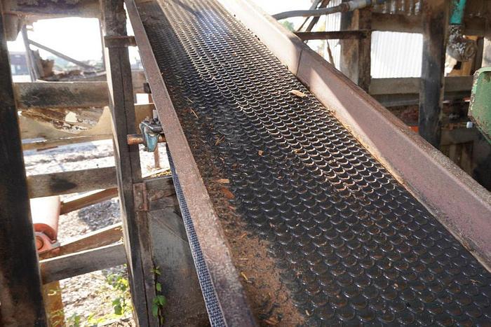 Used Flat belt conveyor  26' x 18"