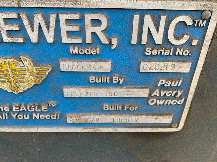 Used BREWER Block Saw - SALE Pending