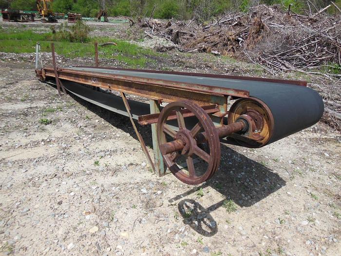Used 23 1/2″ X 18′ INCLINE BELT CONVEYOR