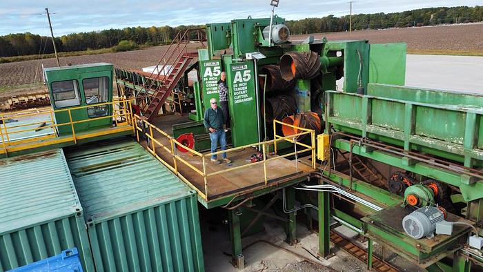 Used NICHOLSON 35″ A5 Debarker Line