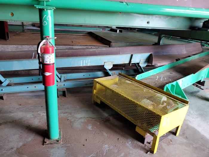 Used WEBSTER 48-1/2′ x 24″ FSH Vibrating Conveyor