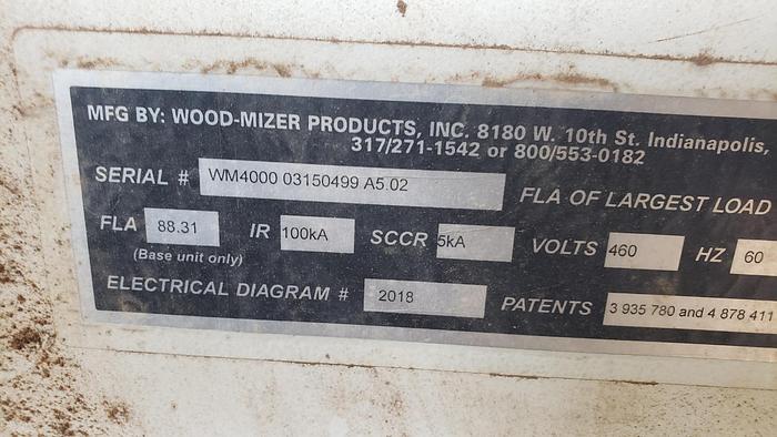 Used WOODMIZER 4000 Sawmill