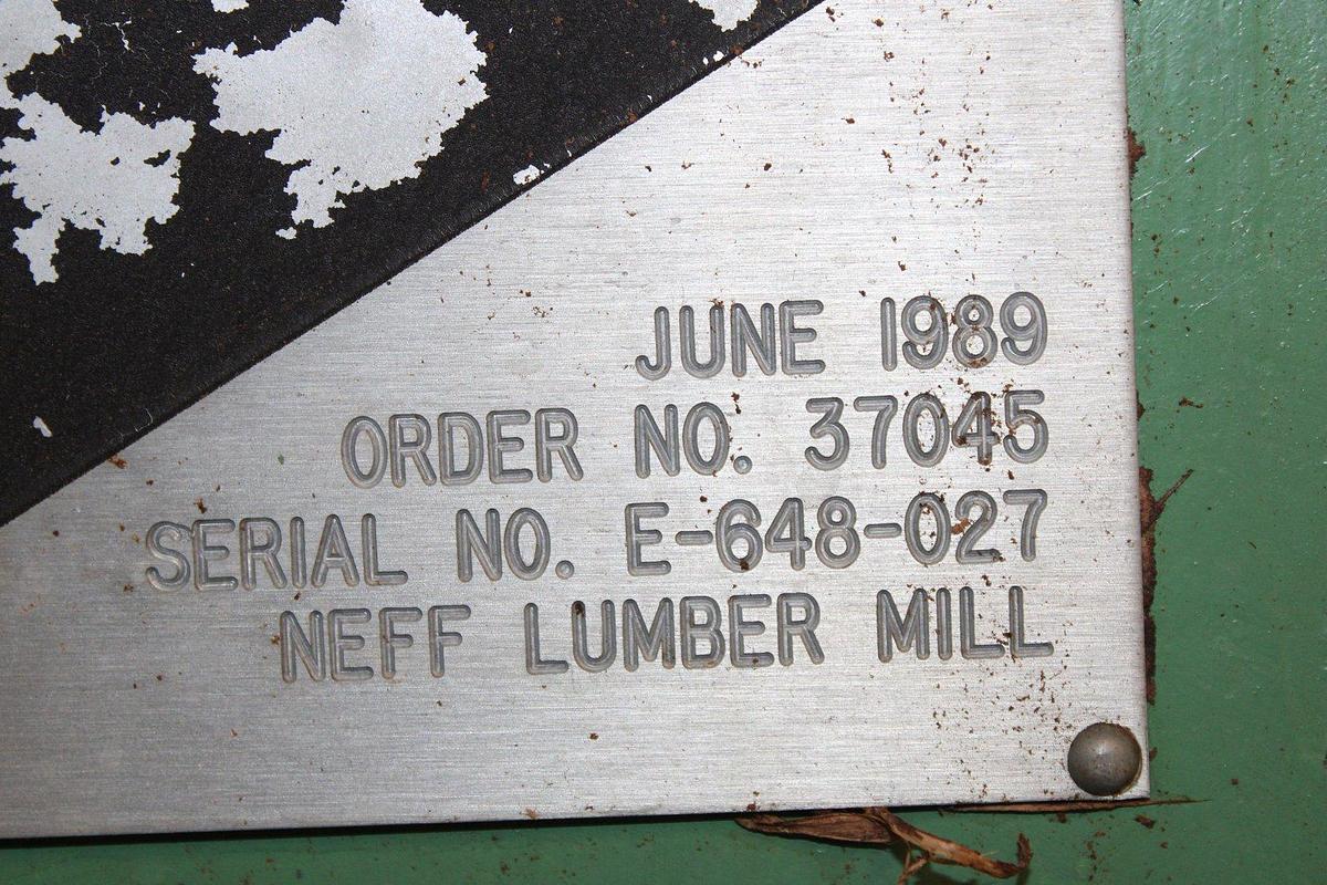 Used Corley 6 x 48 Edger