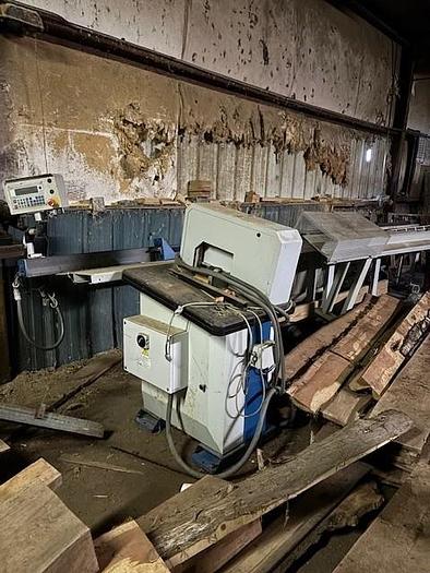Used Omga T421 ST Optimising Up Cut Saw 