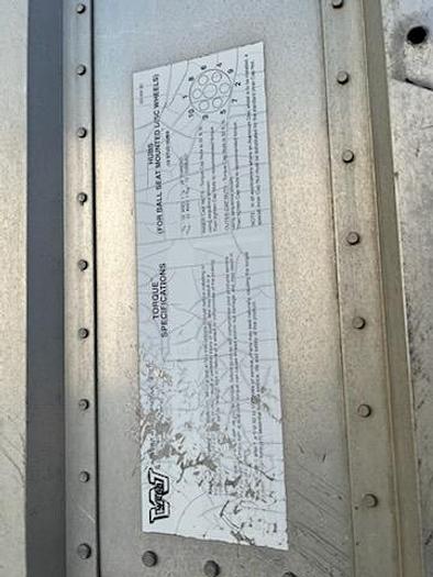 Used 1990 Trail Mobile Walking Floor Trailer 48 FT 