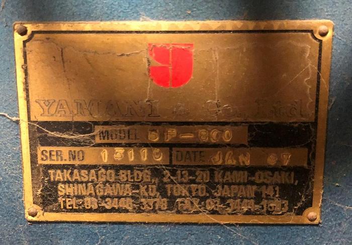 Used YAMANI Band Resaw