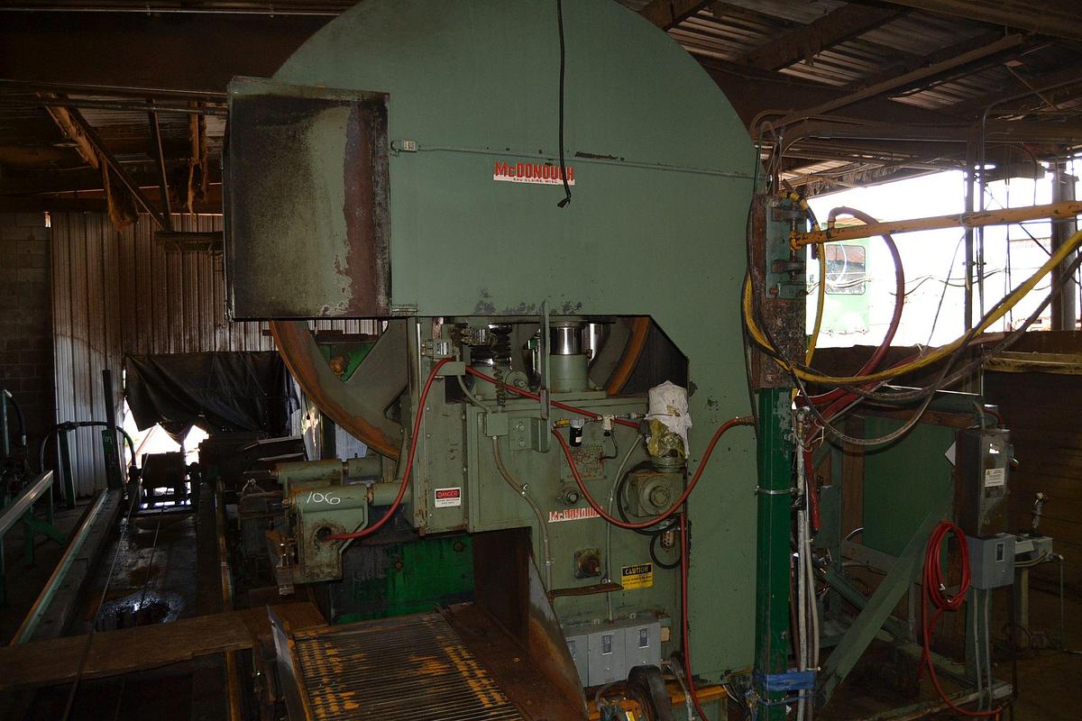 Used McDonough 7' RH Bandmill