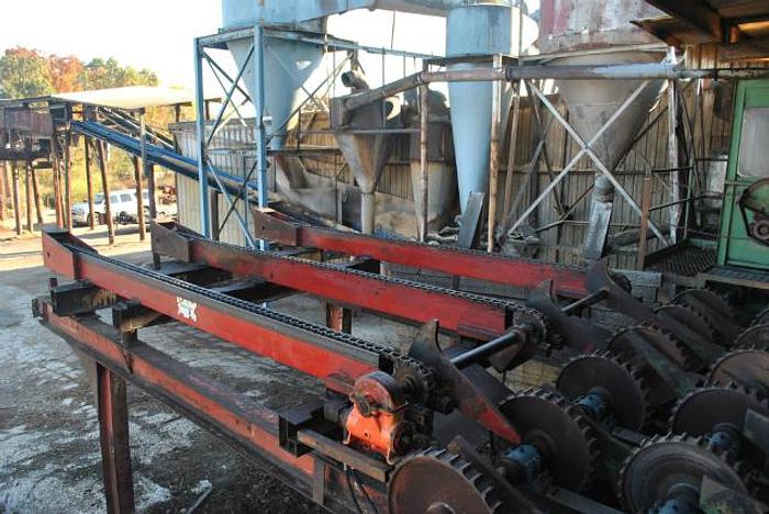 Used Mellott 3-Strand Log Deck