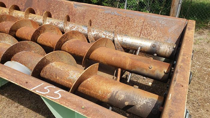Used Metering Triple Auger Conveyor