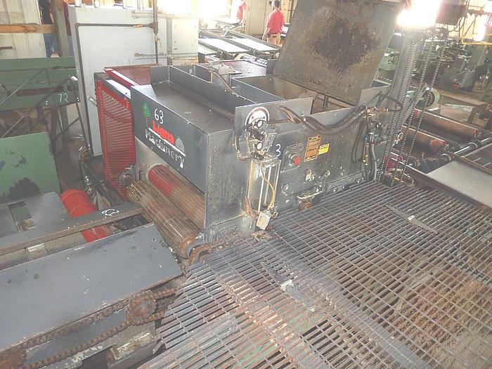 Used LIGNA 3-Saw Board Edger