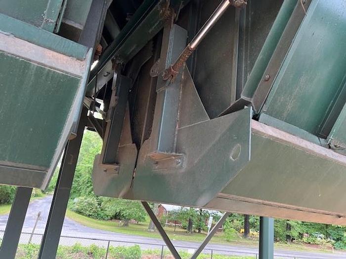 Used 45 Unit Chip Bin with Elavator feed