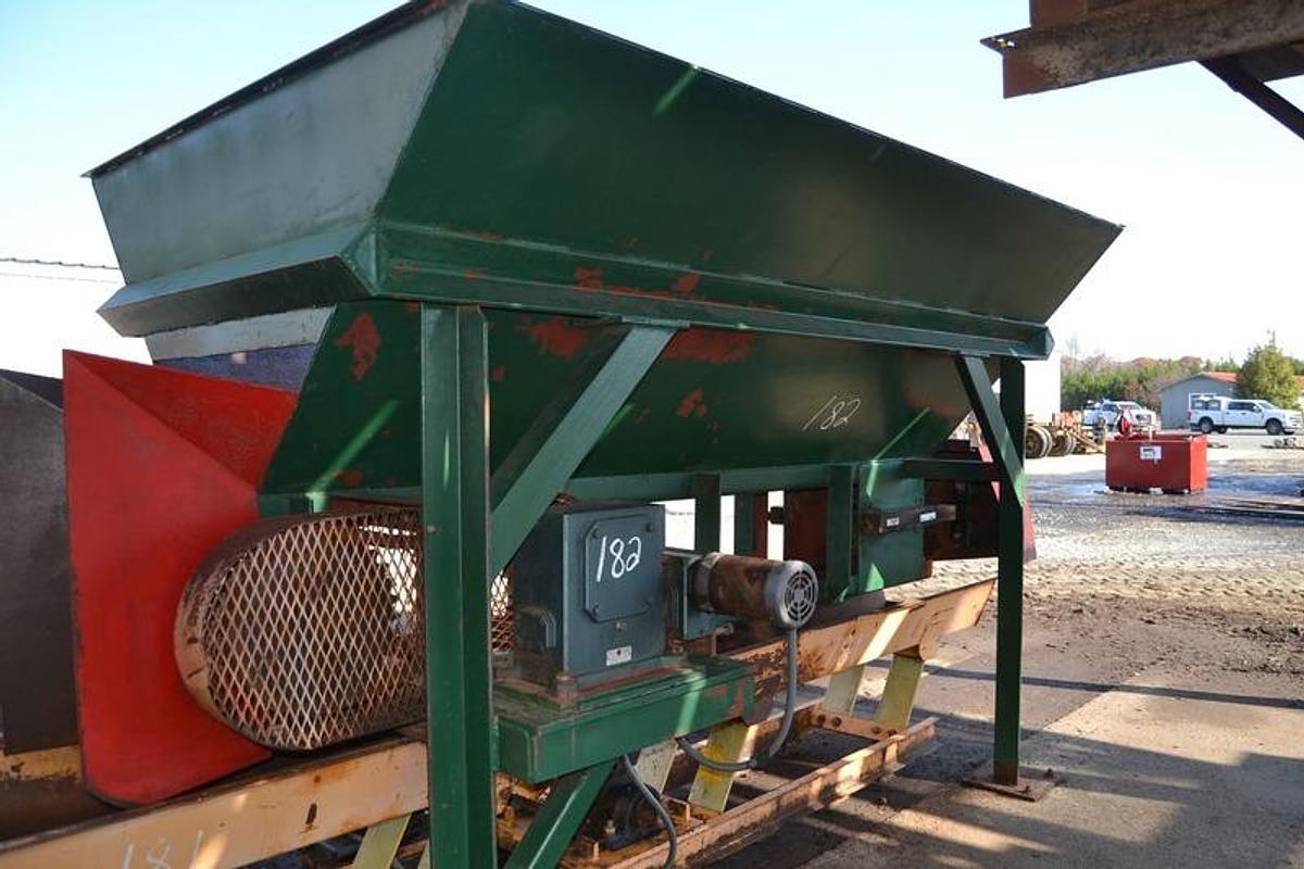 Used 12' Drag Chain Conveyor