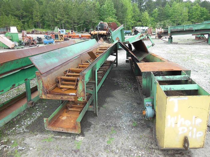 Used 100′ Drag Chain Waste Conveyor
