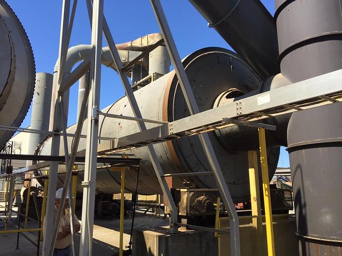 Used 12’x48′ Drum Dryer with burner