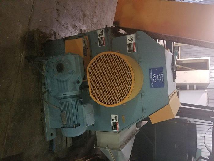 Used Newman SS-24 Scrapwood Shaver