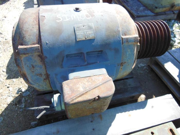 Used 125 HP DRIP PROOF MOTOR