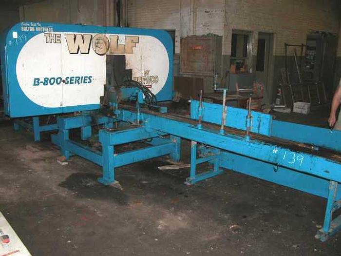 Used BREWCO B-800 2 Head Resaw