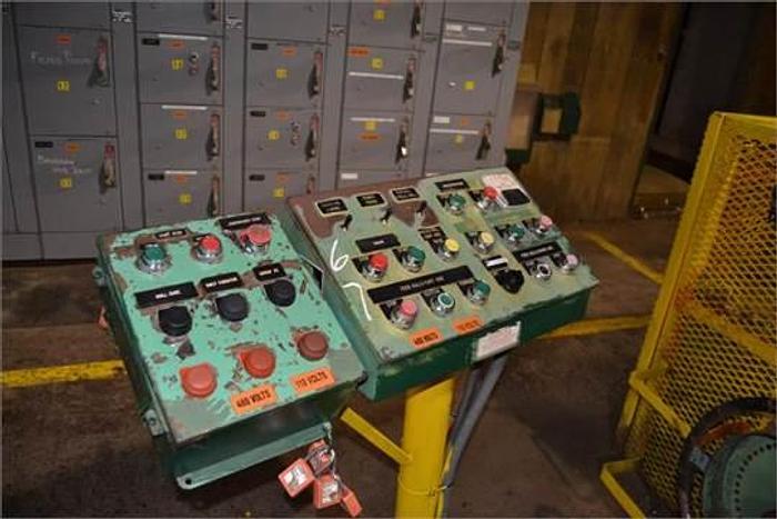 Used CORLEY 8 x 48 Combination Gang-edger