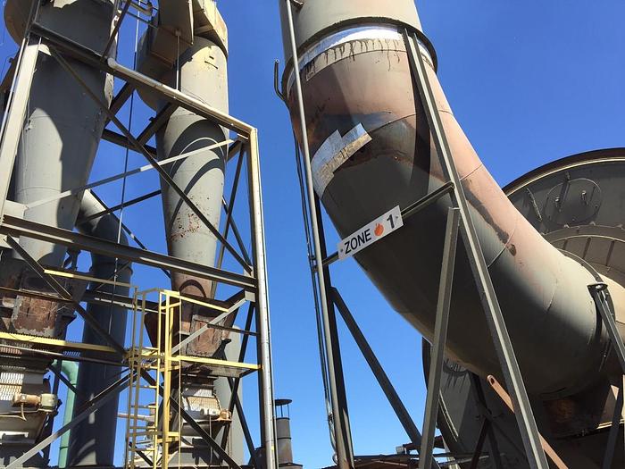 Used 12’x48′ Drum Dryer with burner