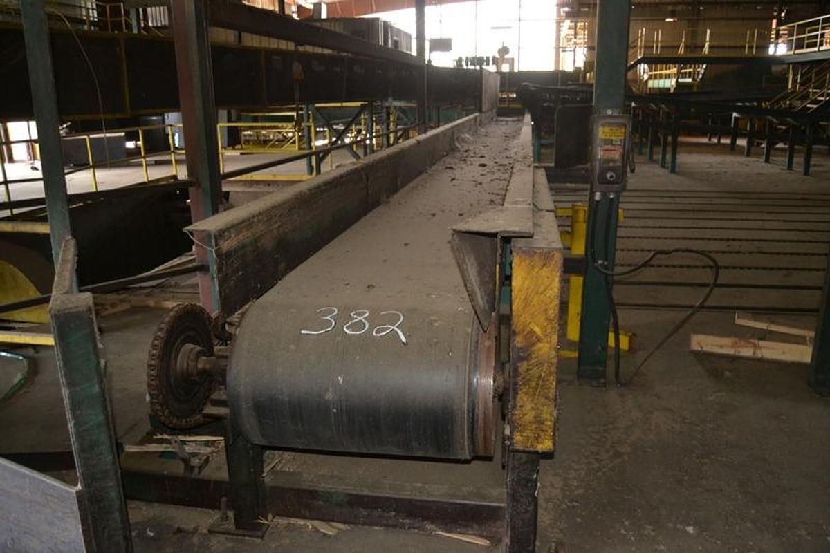 Used Flat Belt Conveyor 24" x 62'