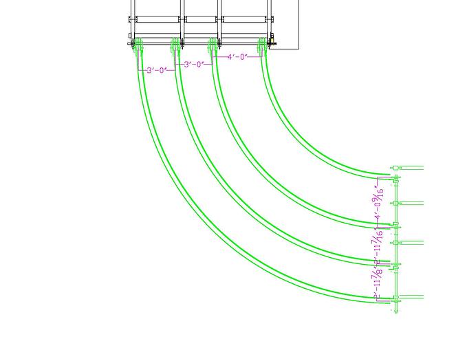 Used PENDU 90 Degree Turn Chain Deck...Sale Pending