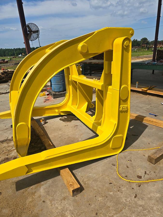Used JRB Wheel Loader Attachment - Log Forks