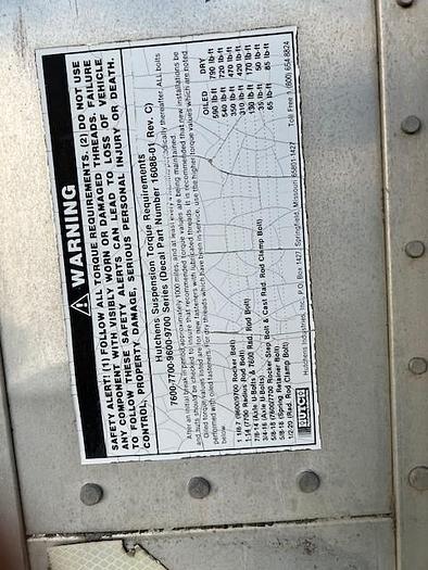 Used 1994 Dorsey 48' Walking floor Trailer