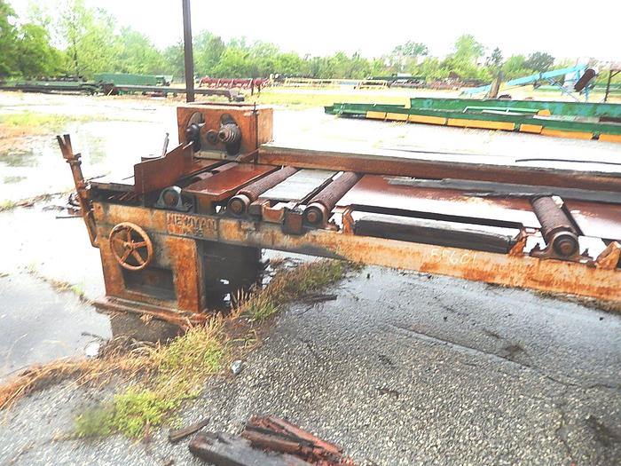 Used Newman M55 Planer Feed Table