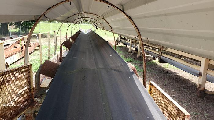 Used 53′ x 24″ Concave Belt Conveyor