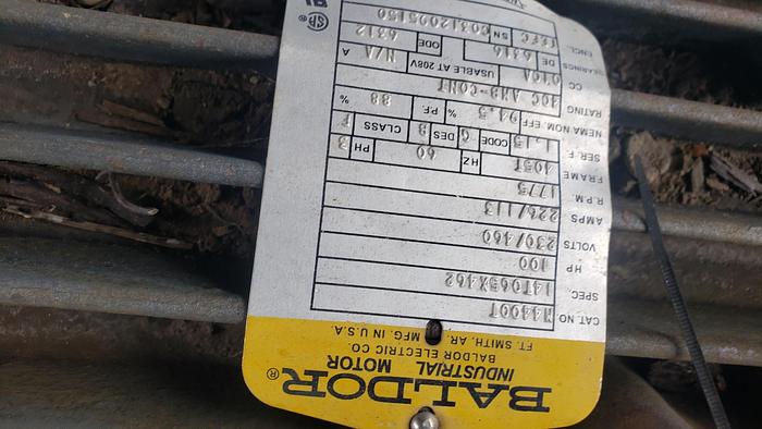 Used Aerovent 100 HP Blower