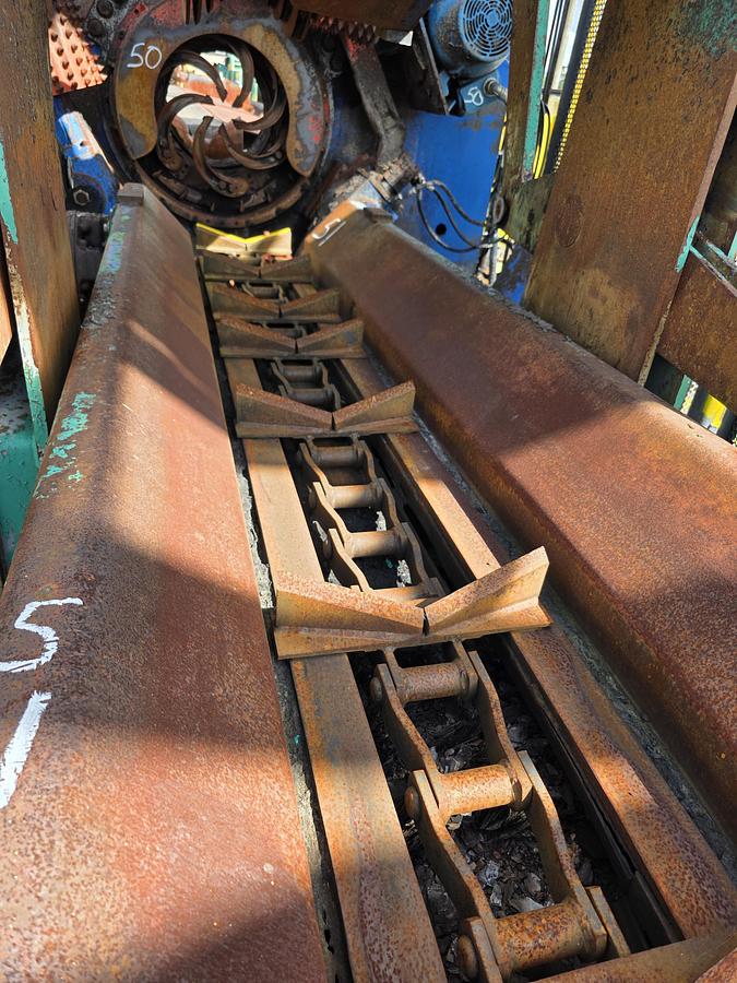 Used FORANO Floating Infeed for Ring Debarker