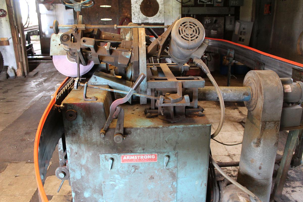 Used ARMSTRONG #4 RH Bandsaw Sharpener