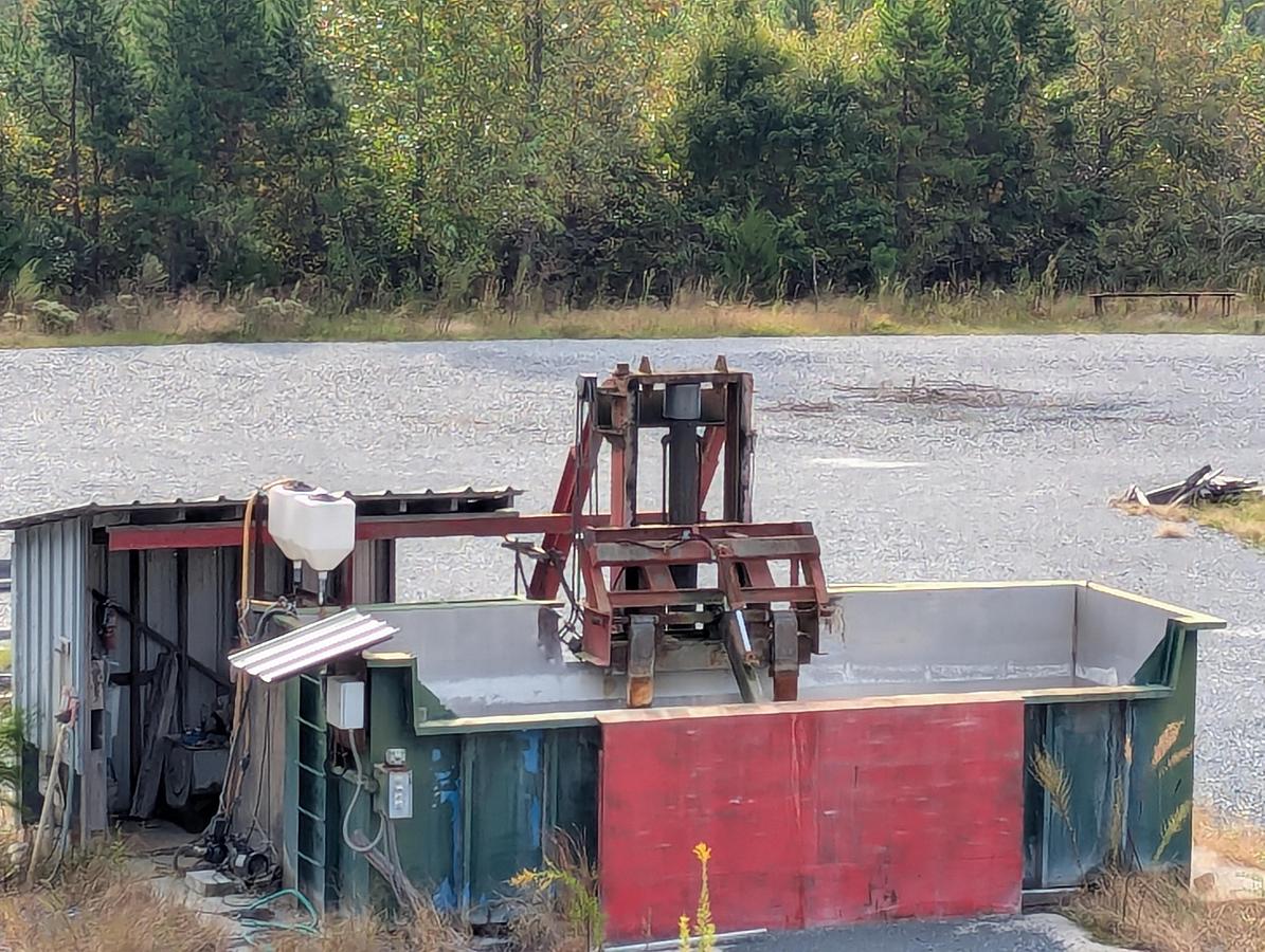 Used Stainless Steel Lumber Dip Tank - 6' x 20'