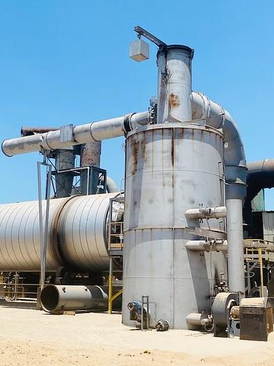 Used Drum Dryer with Burner
