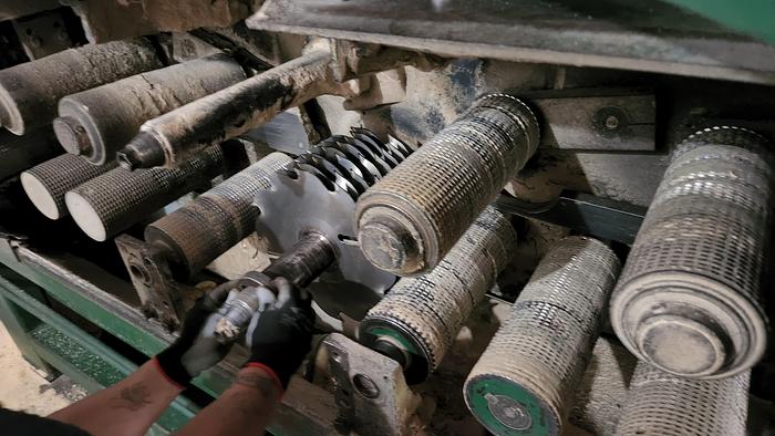 Used PENDU M8300 Double Arbor Gang