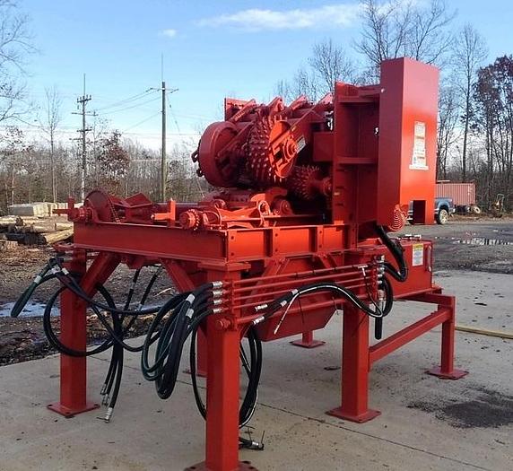 Used Morbark pole peeler