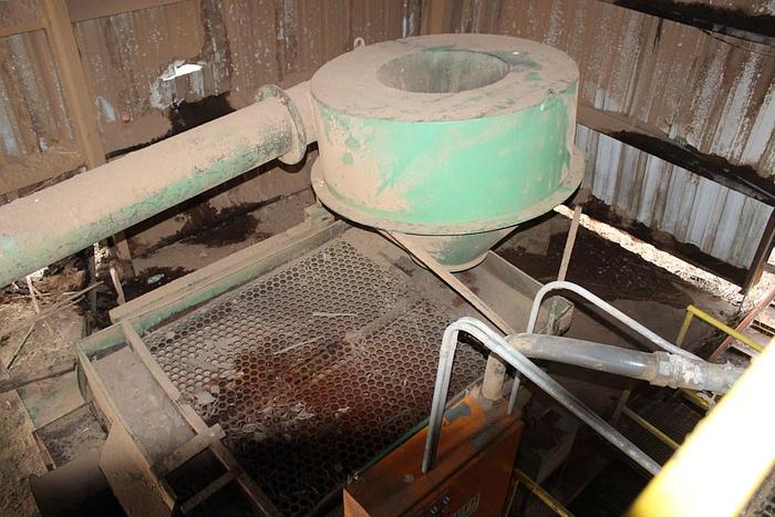 Used PRECISION 6 x 6 Chip Screen with cyclone