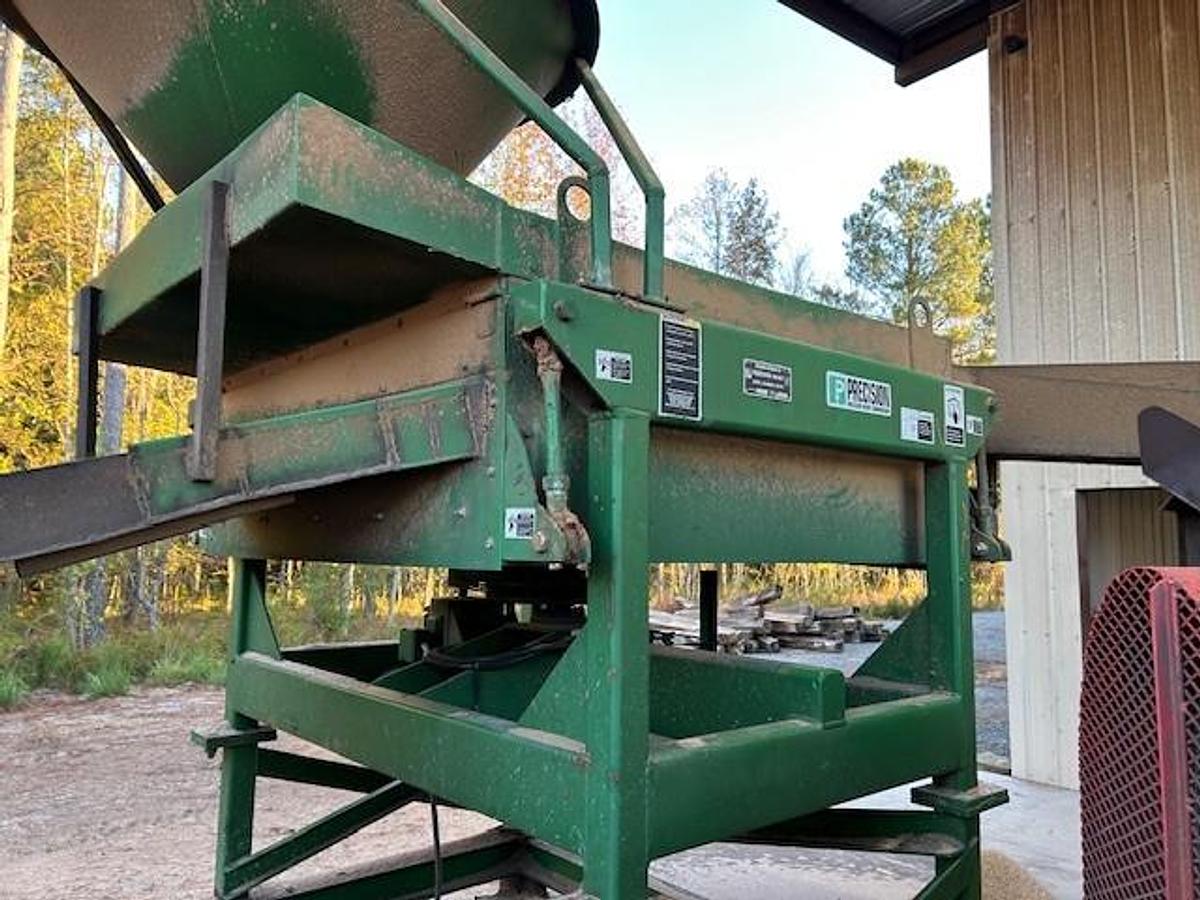 Used Precision Chip Pack, 58" 6 Knife Chipper. 6x6 Screen, Cyclone 