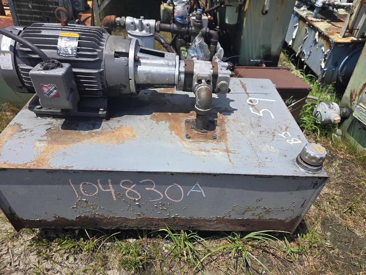 Used Hydraulic pump unit 15 HP