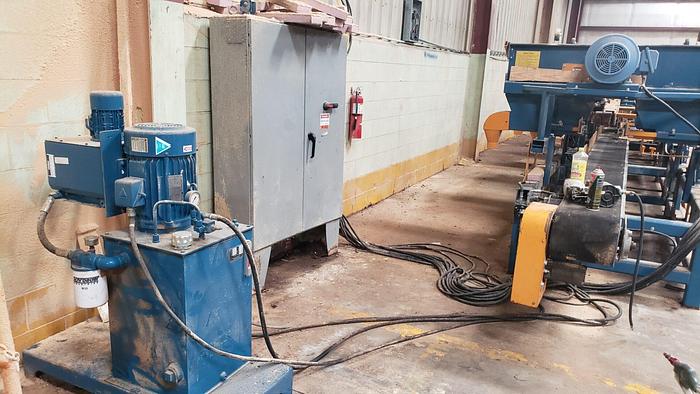 Used BAKER 8-head Resaw, 12″ capacity.