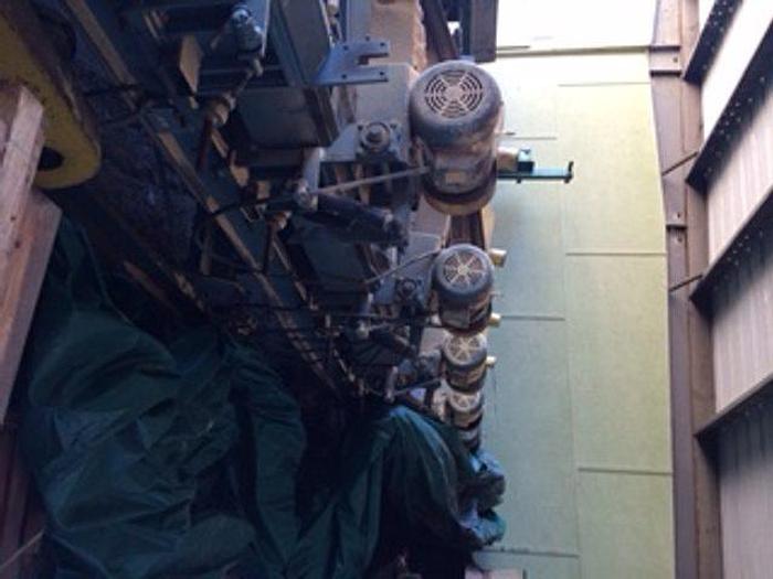 Used Newman KM-16-A 5 Head Multi Saw Trimmer