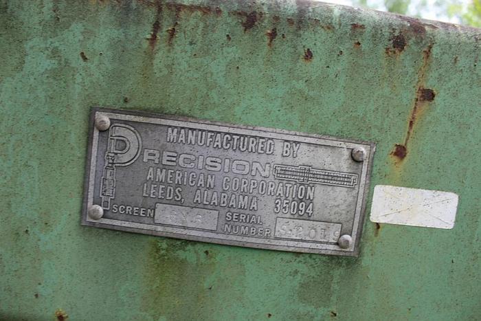 Used PRECISION 6 x 6 Chip Screen