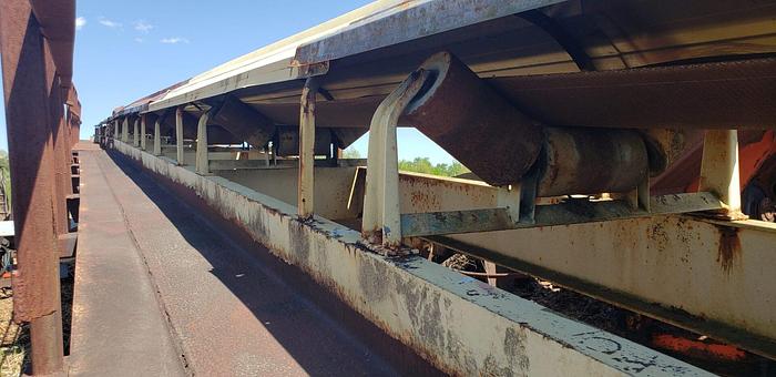 Used Concave Belt Conveyor 78’