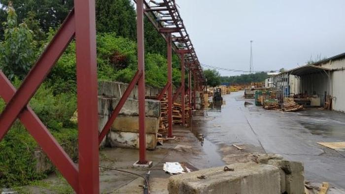 Used 200′ Concave Belt Conveyor 30″ wide