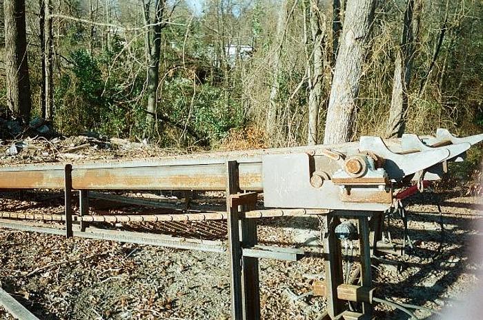 Used Log Deck with Stop and Loader