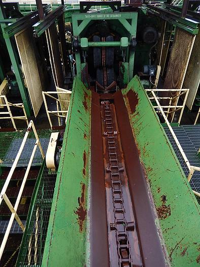Used Ring Debarker Infeed