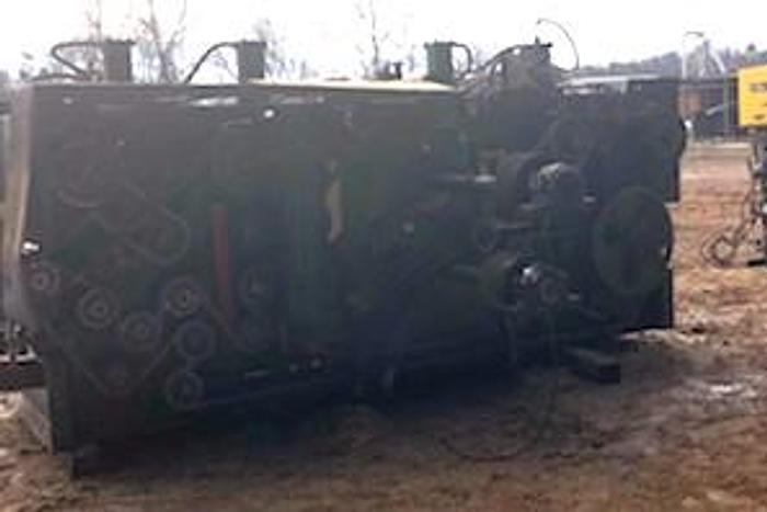 Used SCHURMAN 12 x 48 Double Arbor Gang