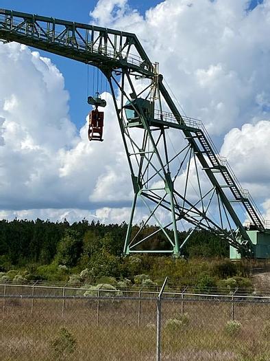 Used GW Systems Radial Log Crane