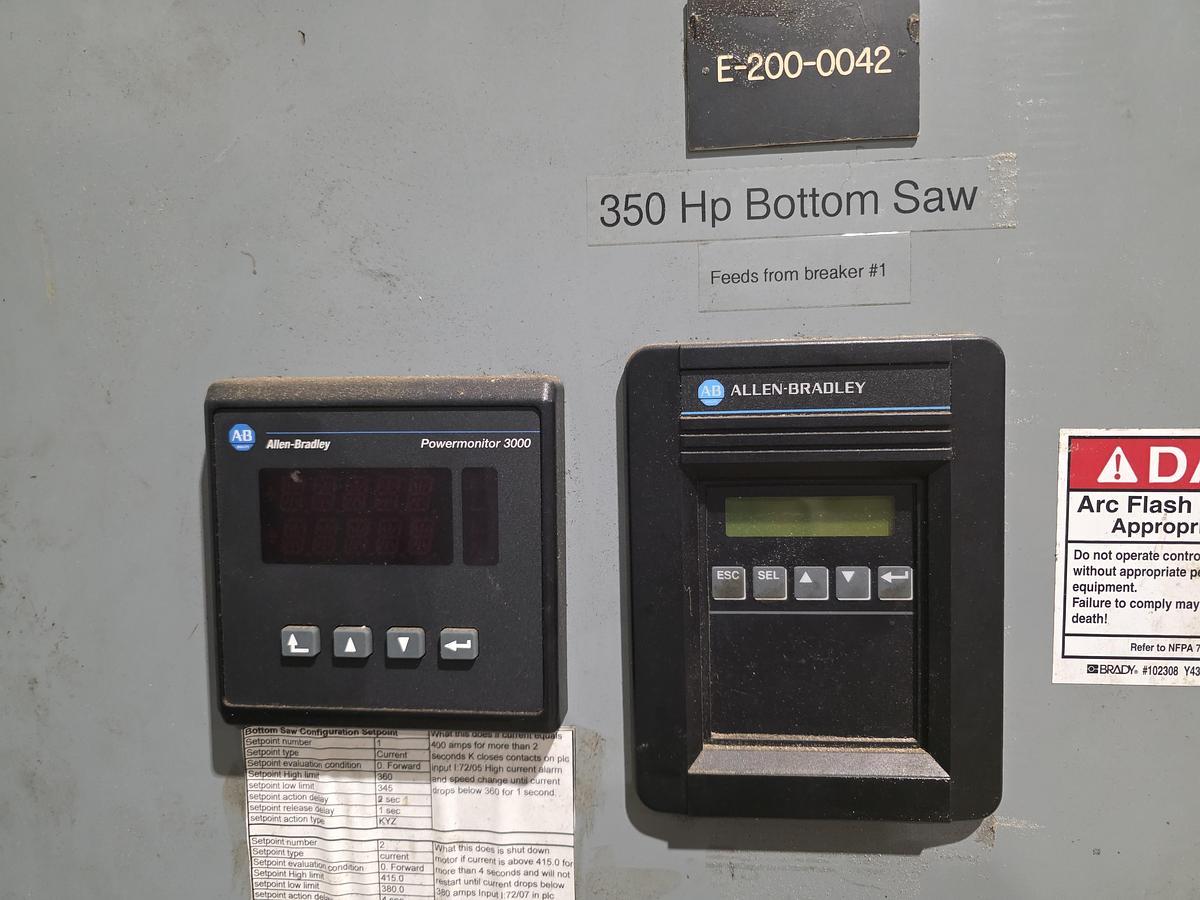 Used 350 HP Allen Bradley Soft Start with 800 Amp Breaker